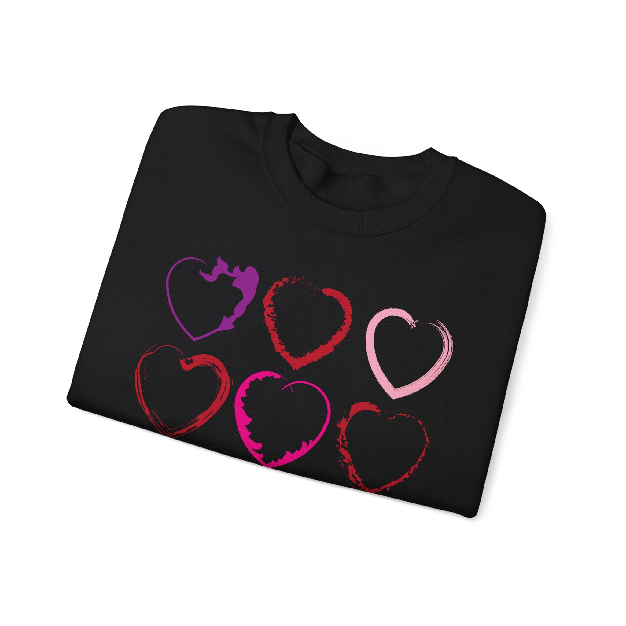 Nine Hearts Valentine's Day Sweatshirt