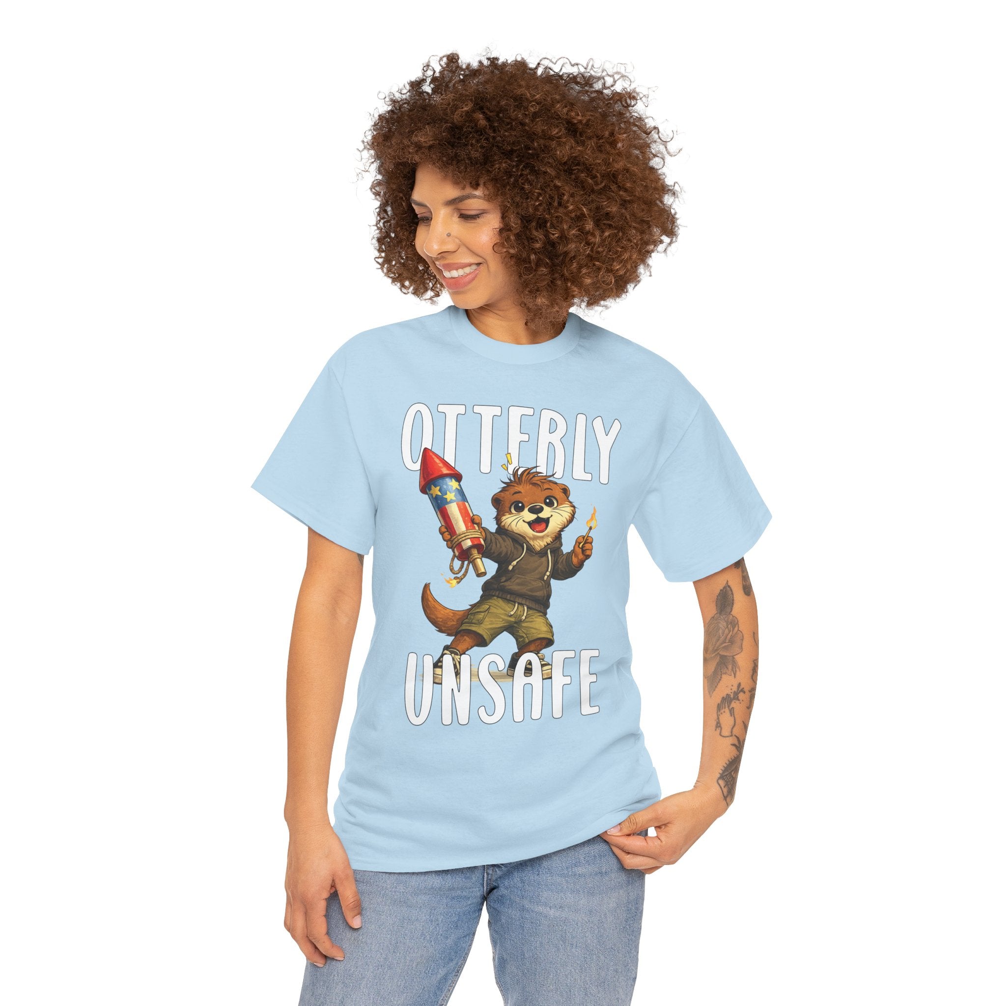 "Otterly Unsafe" Tee - Otter Series