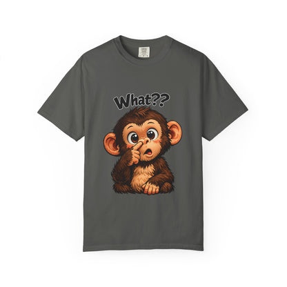 Monkey Says "What?" T-shirt