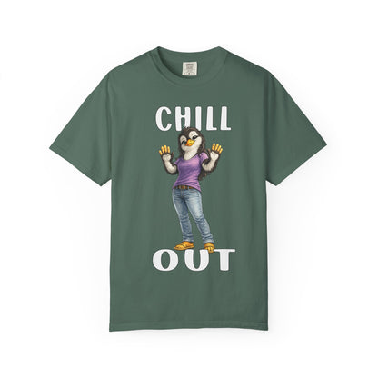 Chill Out Girl T-shirt - Penguin Series