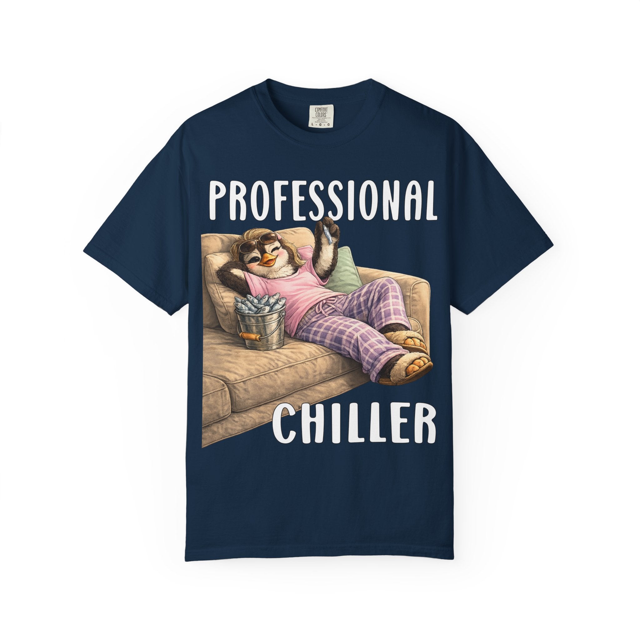 Professional Chiller Girl T-shirt - Penguin Series