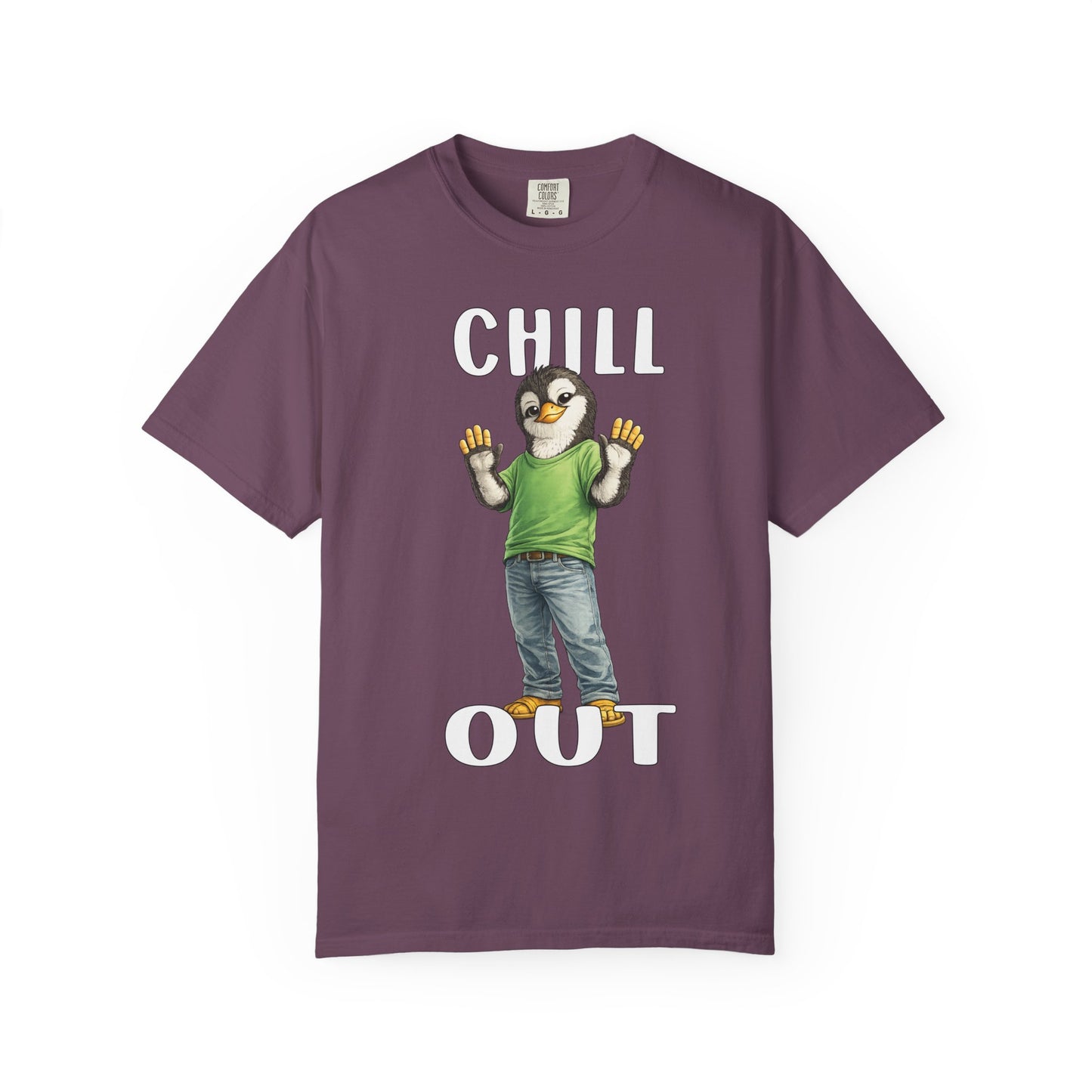 Chill Out Boy T-shirt - Penguin Series