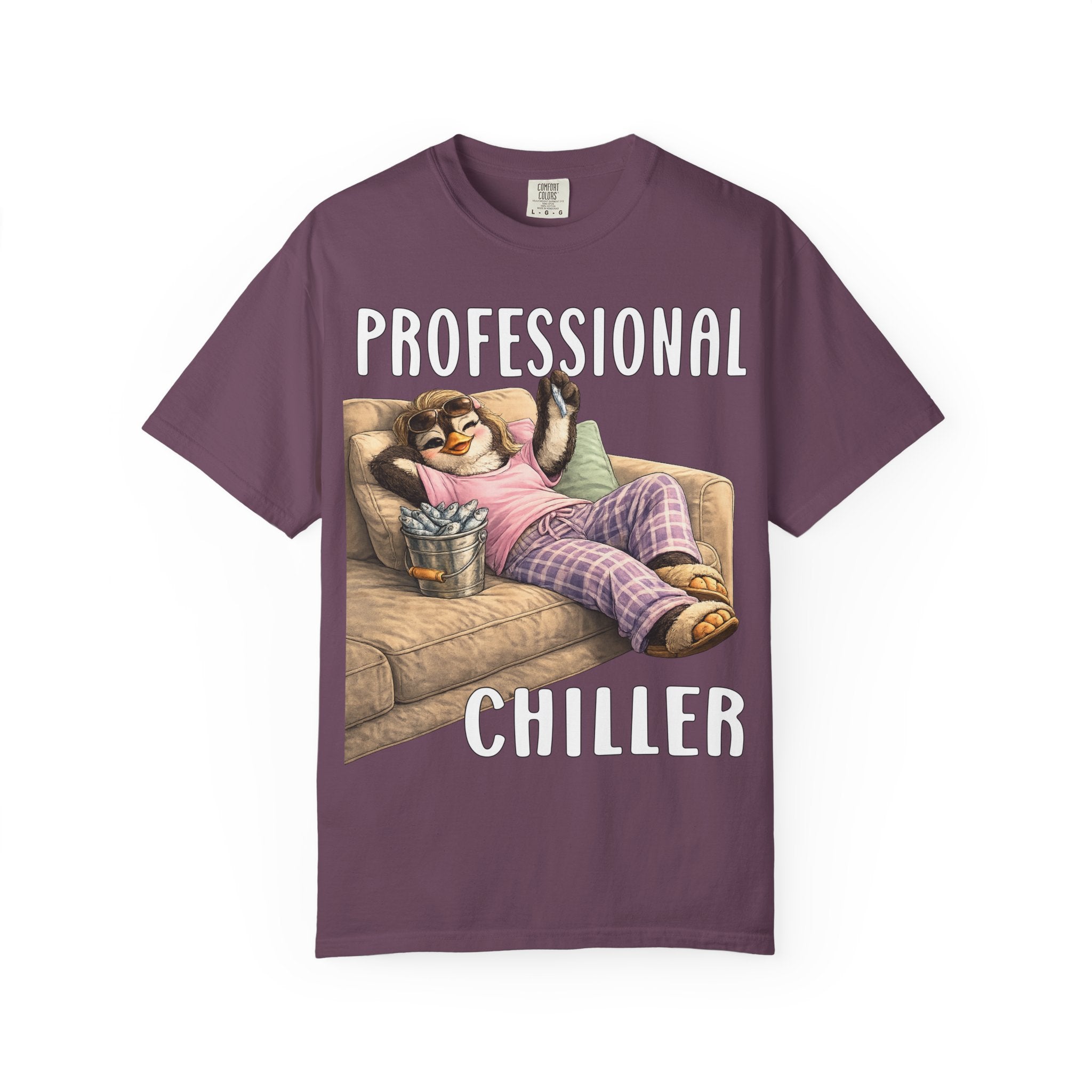 Professional Chiller Girl T-shirt - Penguin Series