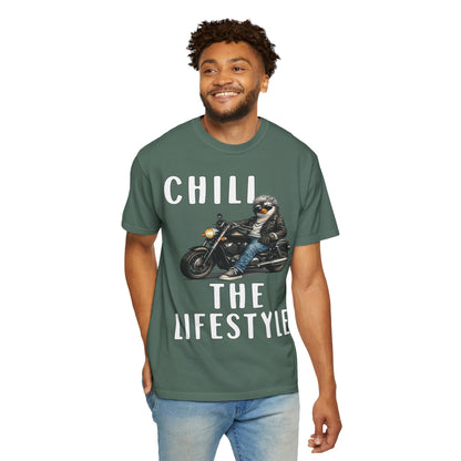 Chill The Lifestyle Grandpa T-shirt -  Penguin Series