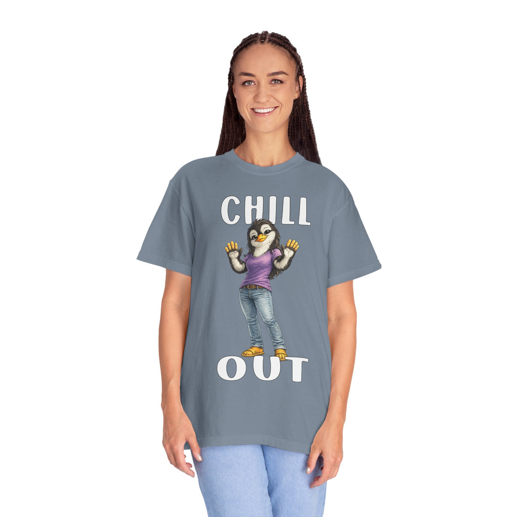 Chill Out Girl T-shirt - Penguin Series