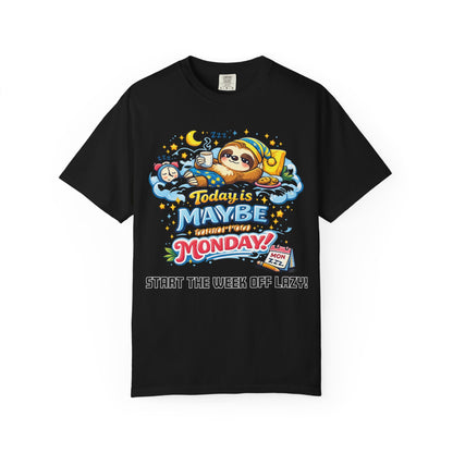 Monday - Procrastination Sloth Series T-shirt