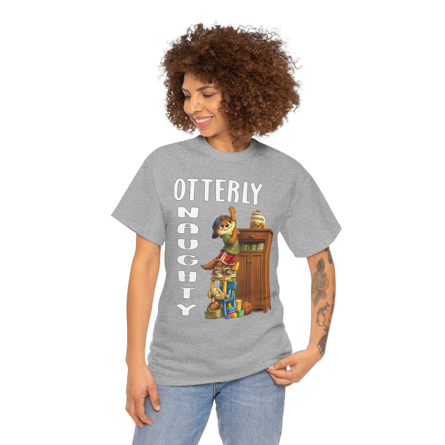 "Otterly Naughty" Tee - Otter series