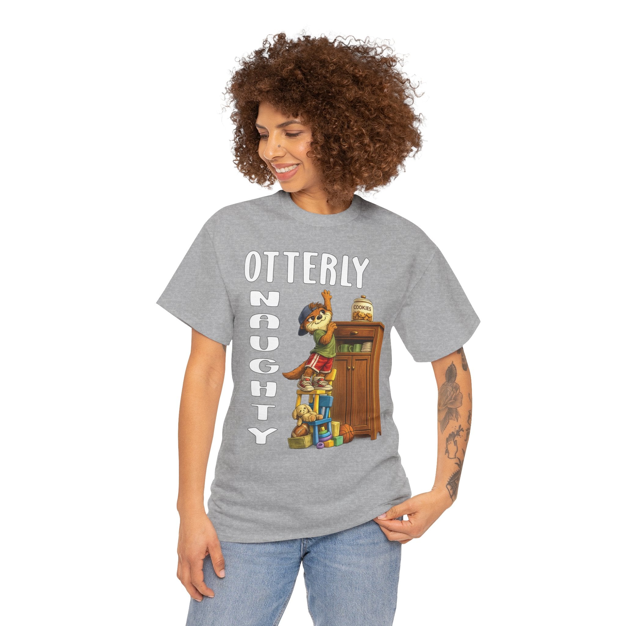 "Otterly Naughty" Tee - Otter series