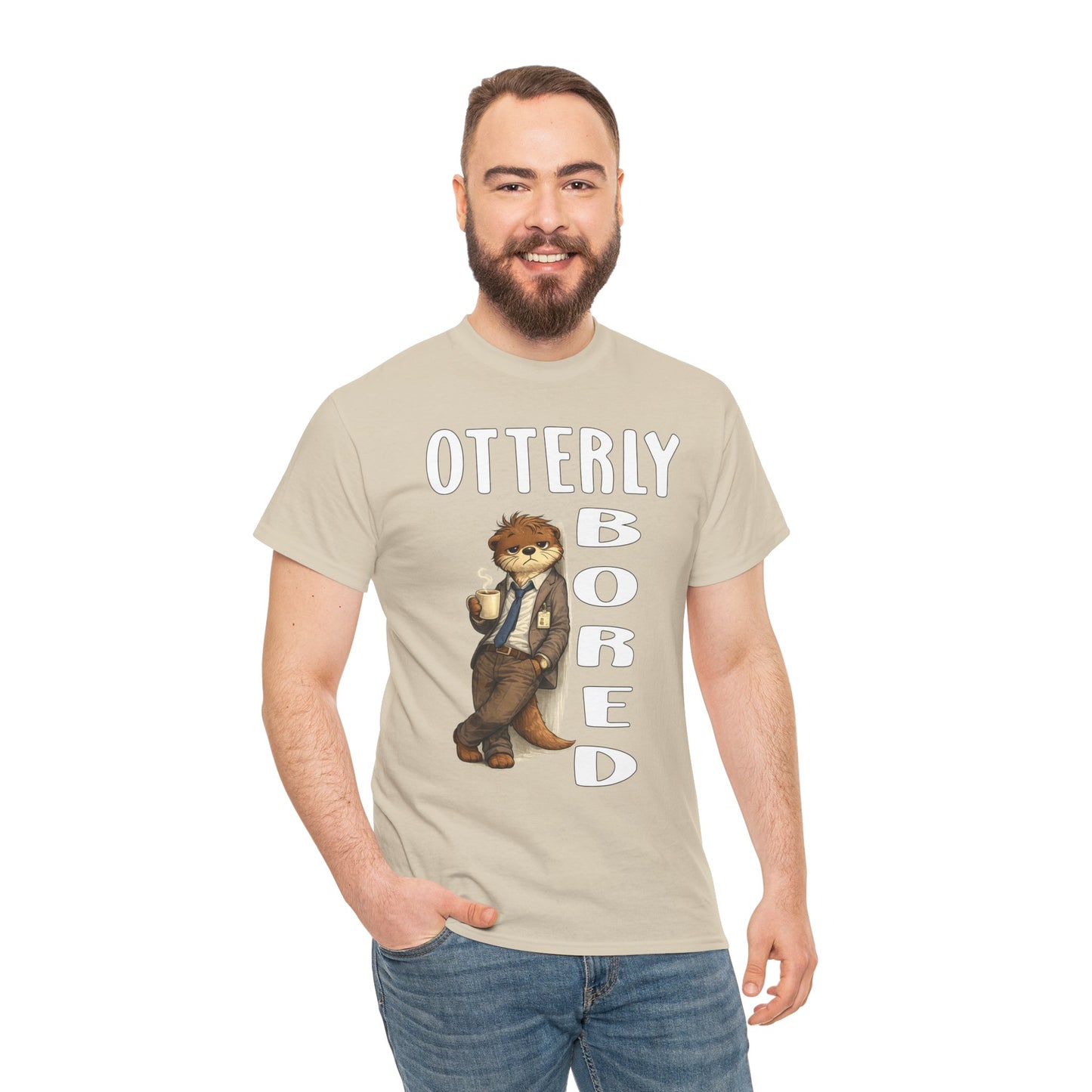"Otterly Bored" Tee - Otter Series