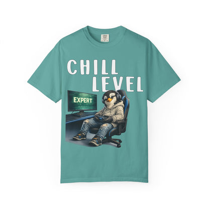 Chill Level Expert T-shirt - Penguin Series