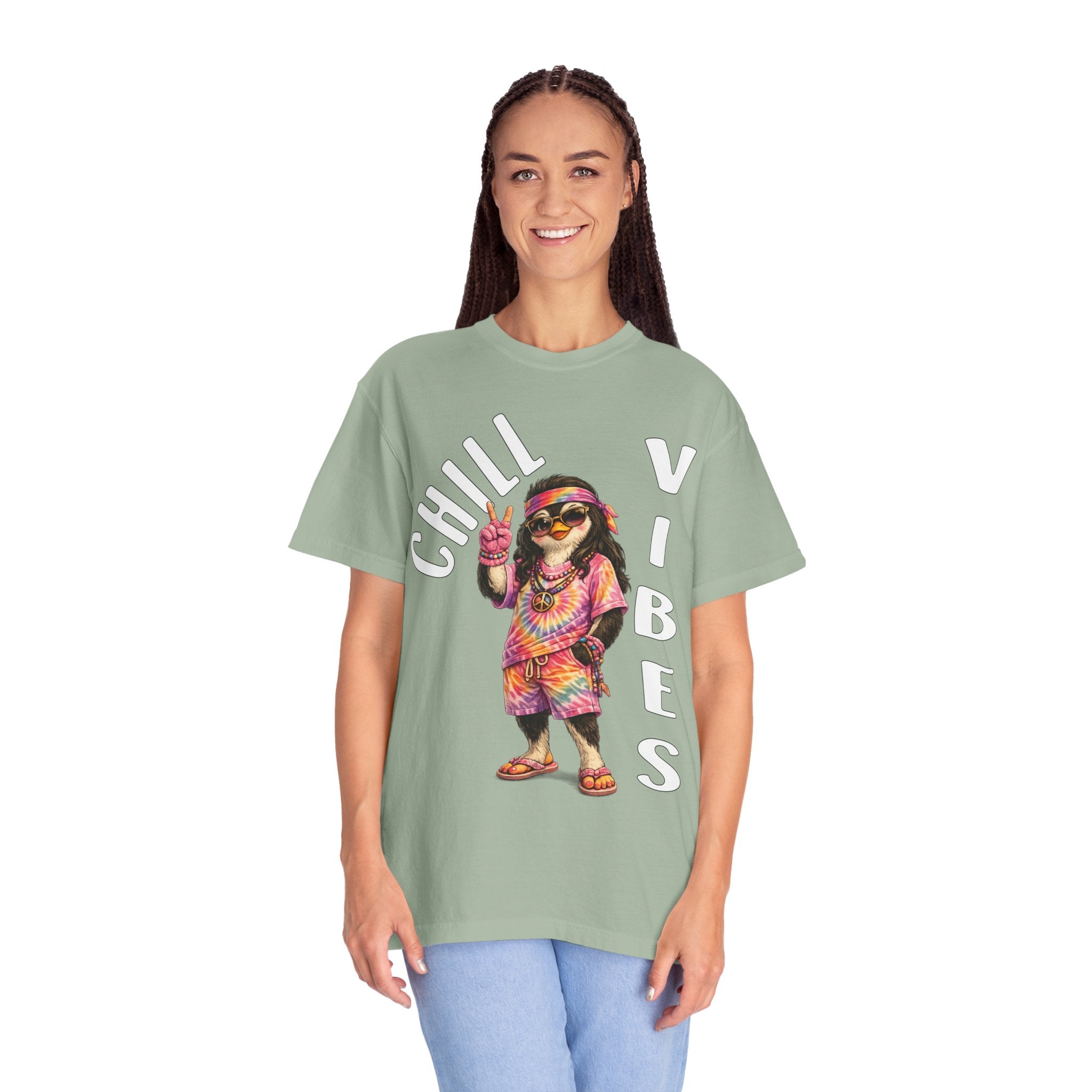 Chill Vibes Girl T-shirt - Penguin Series