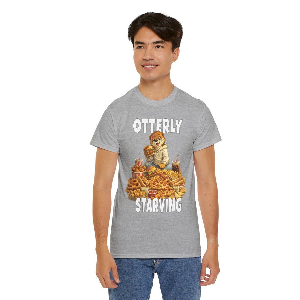 "Otterly Starving" Tee - Otter Series