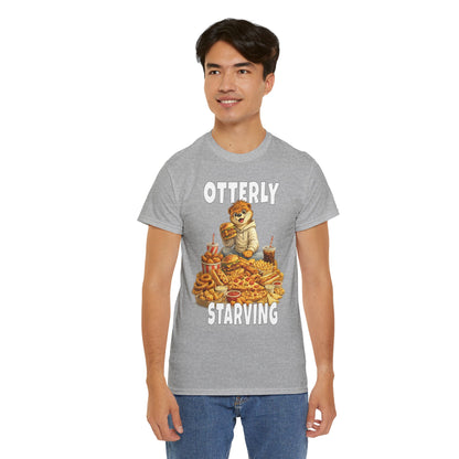 "Otterly Starving" Tee - Otter Series