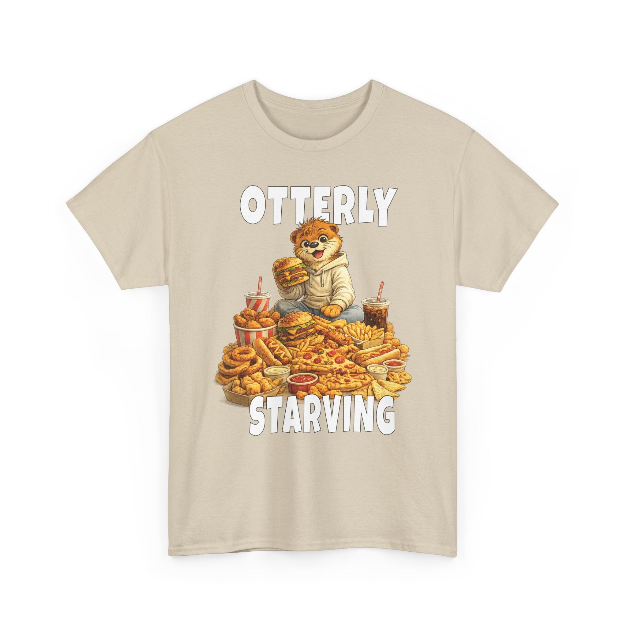 "Otterly Starving" Tee - Otter Series