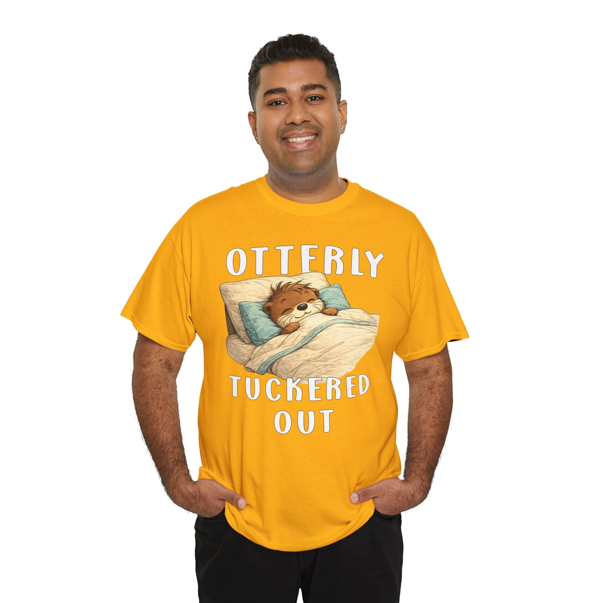 "Otterly Tuckered Out" Tee - Otter Series