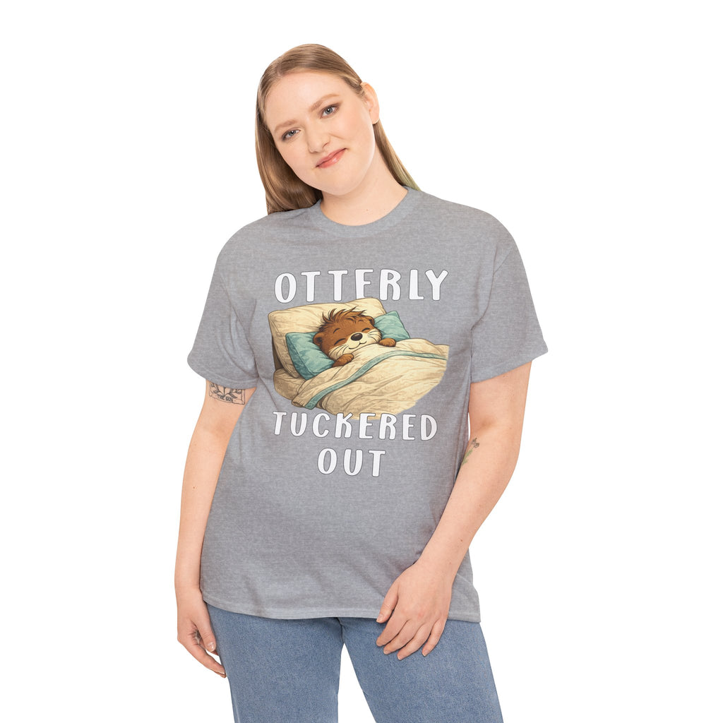 "Otterly Tuckered Out" Tee - Otter Series