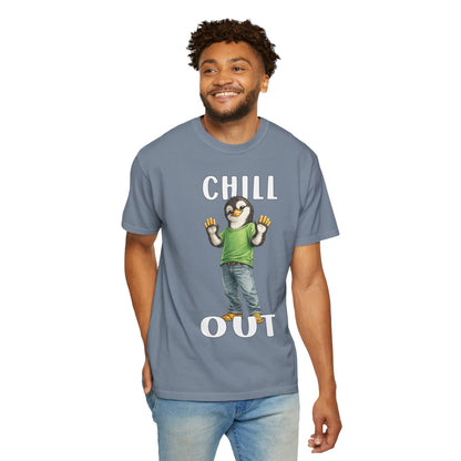 Chill Out Boy T-shirt - Penguin Series