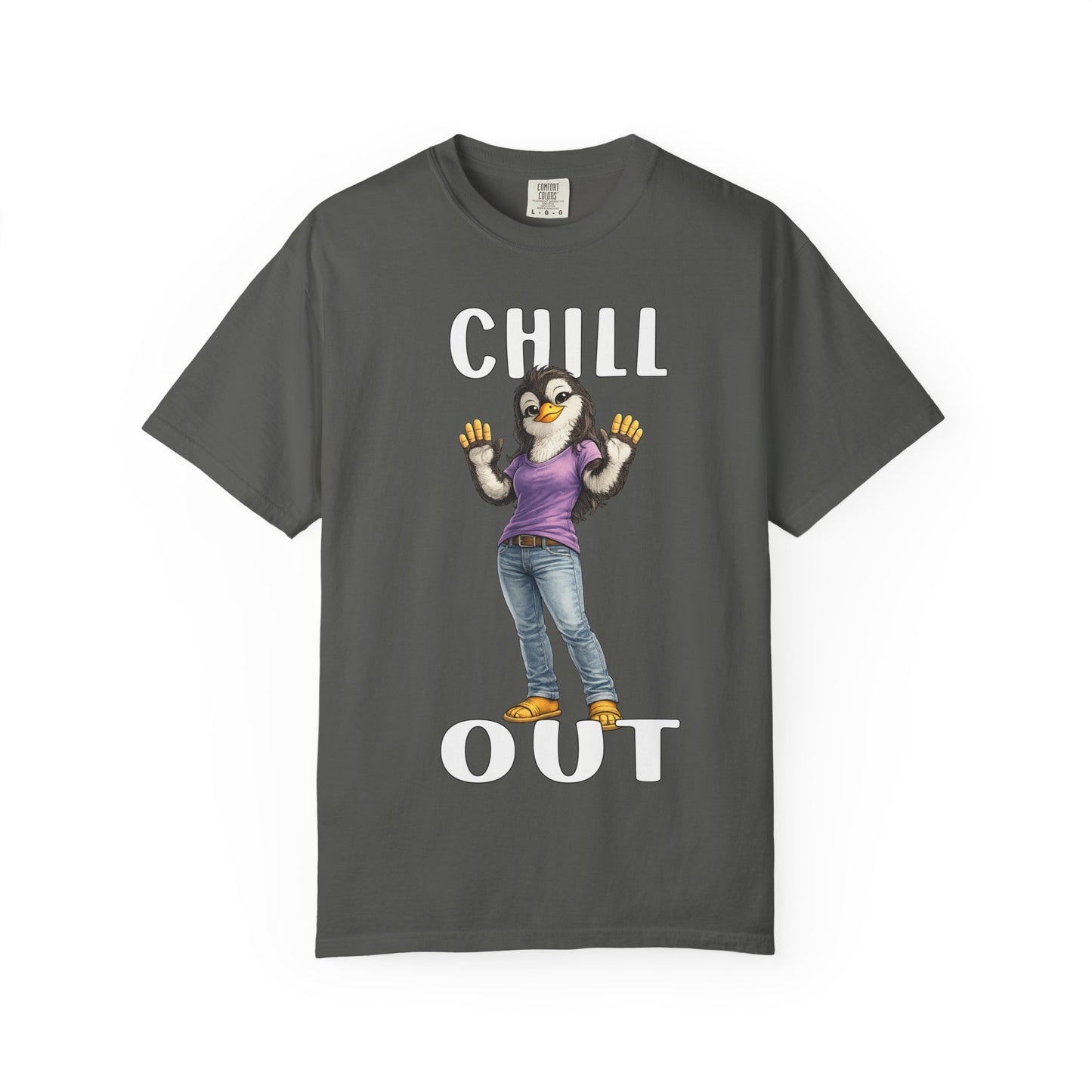 Chill Out Girl T-shirt - Penguin Series