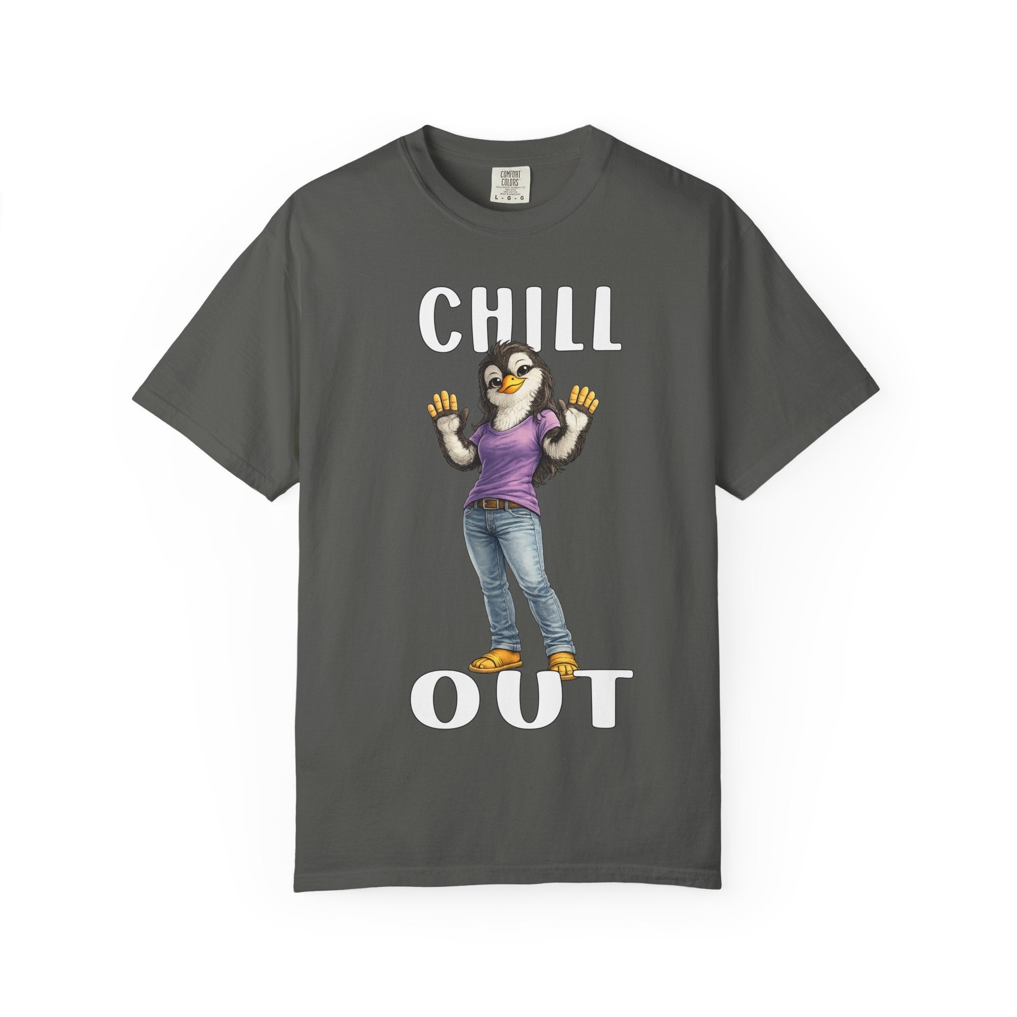 Chill Out Girl T-shirt - Penguin Series
