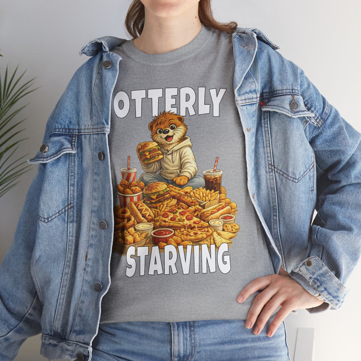 "Otterly Starving" Tee - Otter Series
