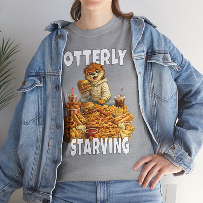 "Otterly Starving" Tee - Otter Series