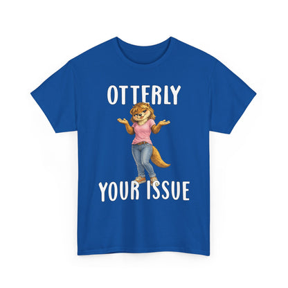 "Otterly Your Issue" Girl Tee - Otter Series