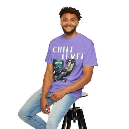 Chill Level Expert T-shirt - Penguin Series