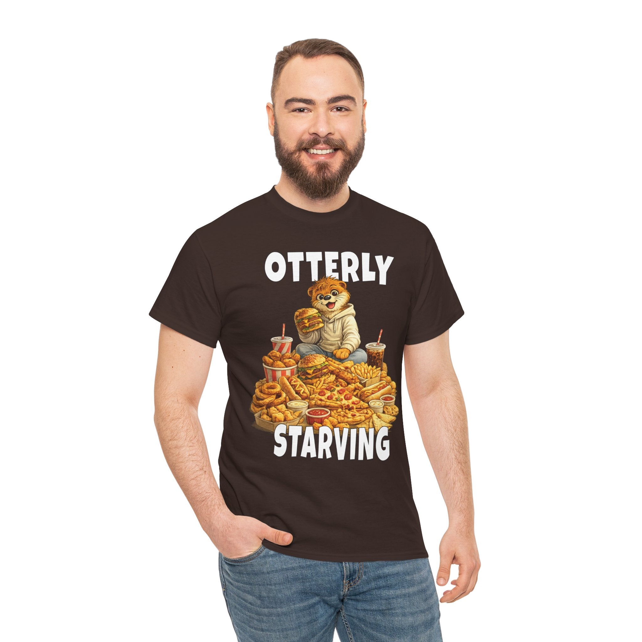"Otterly Starving" Tee - Otter Series