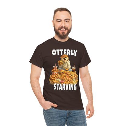 "Otterly Starving" Tee - Otter Series