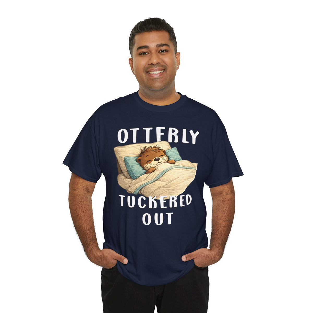 "Otterly Tuckered Out" Tee - Otter Series