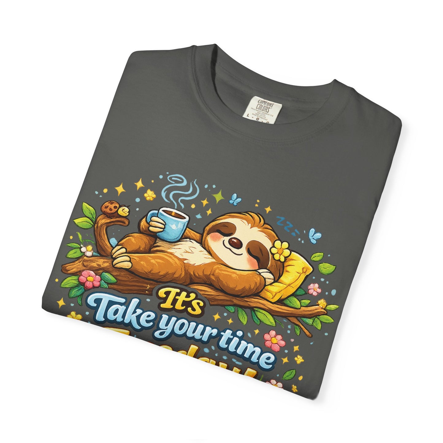 Tuesday - Procrastination Sloth Series T-shirt