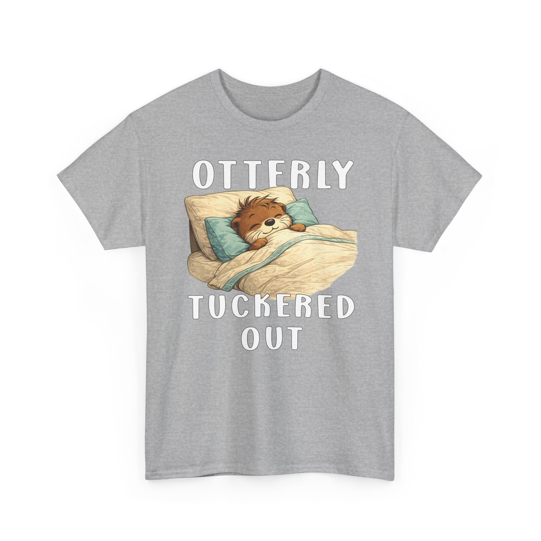 "Otterly Tuckered Out" Tee - Otter Series
