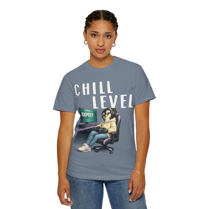 Chill Level Expert Girl T-shirt - Penguin Series