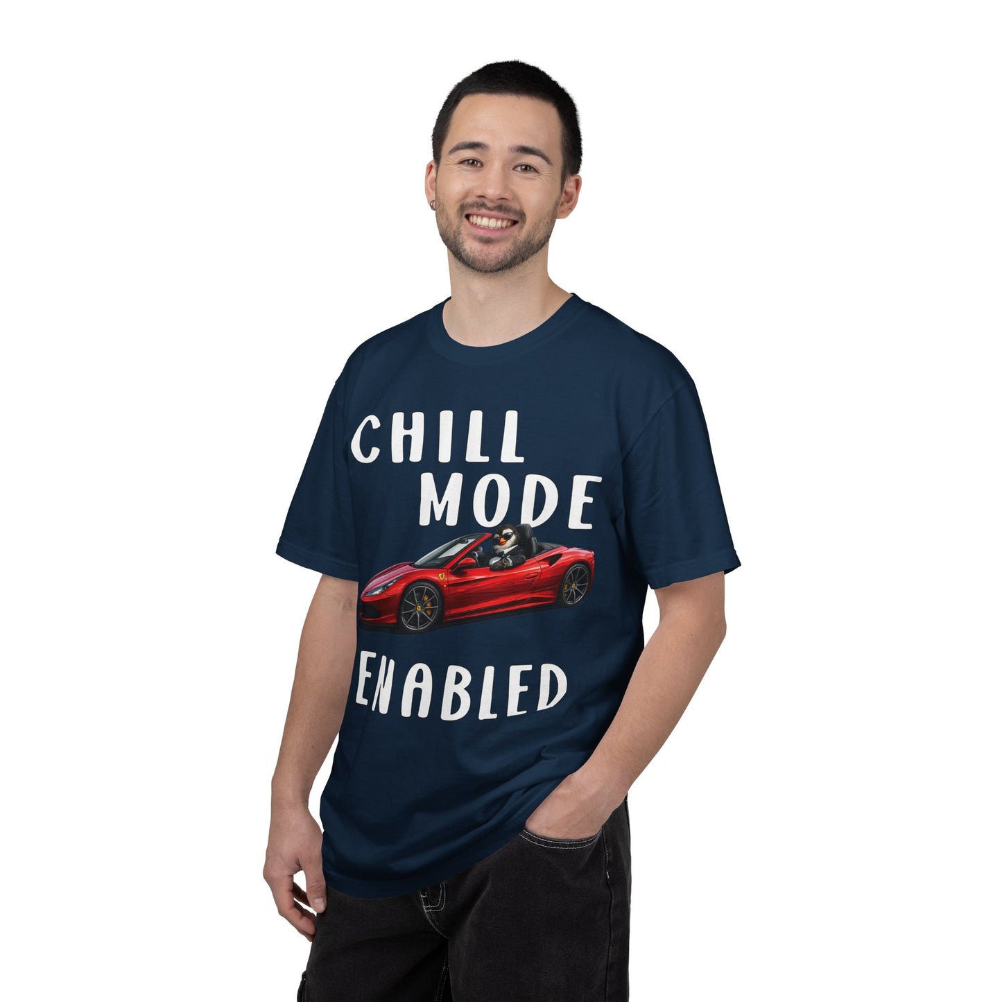 Chill Mode Enabled Boy T-shirt - Penguin Series