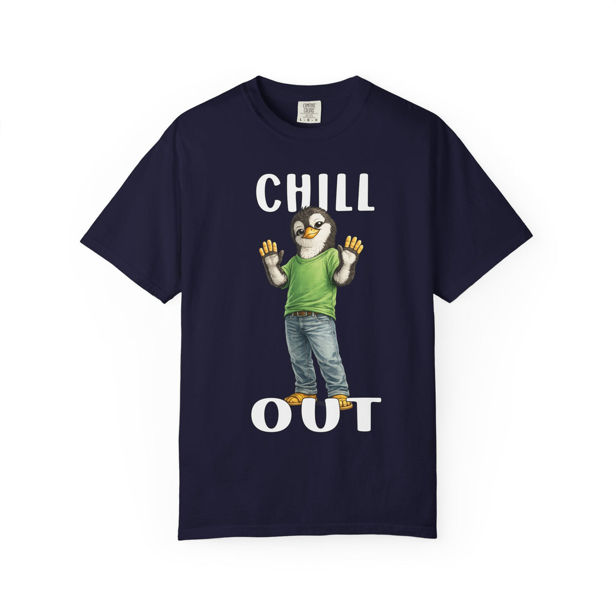 Chill Out Boy T-shirt - Penguin Series