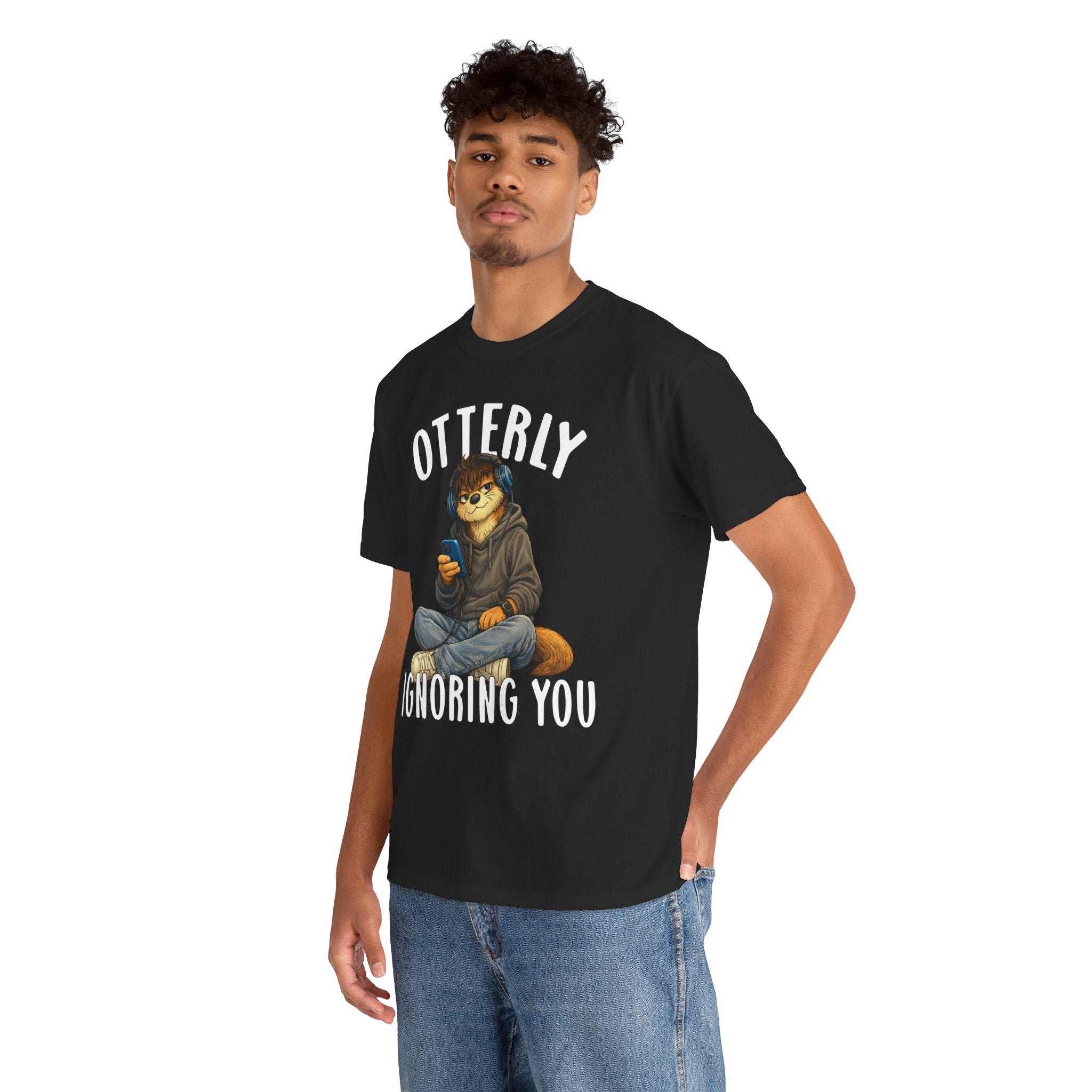 "Otterly Ignoring You" Teen Boy Tee - Otter Series