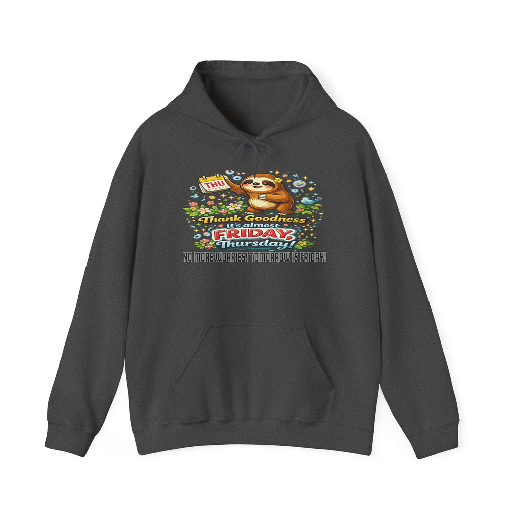 Thursday - Procrastination Sloth Series Hoodie