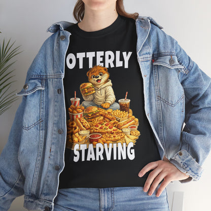 "Otterly Starving" Tee - Otter Series