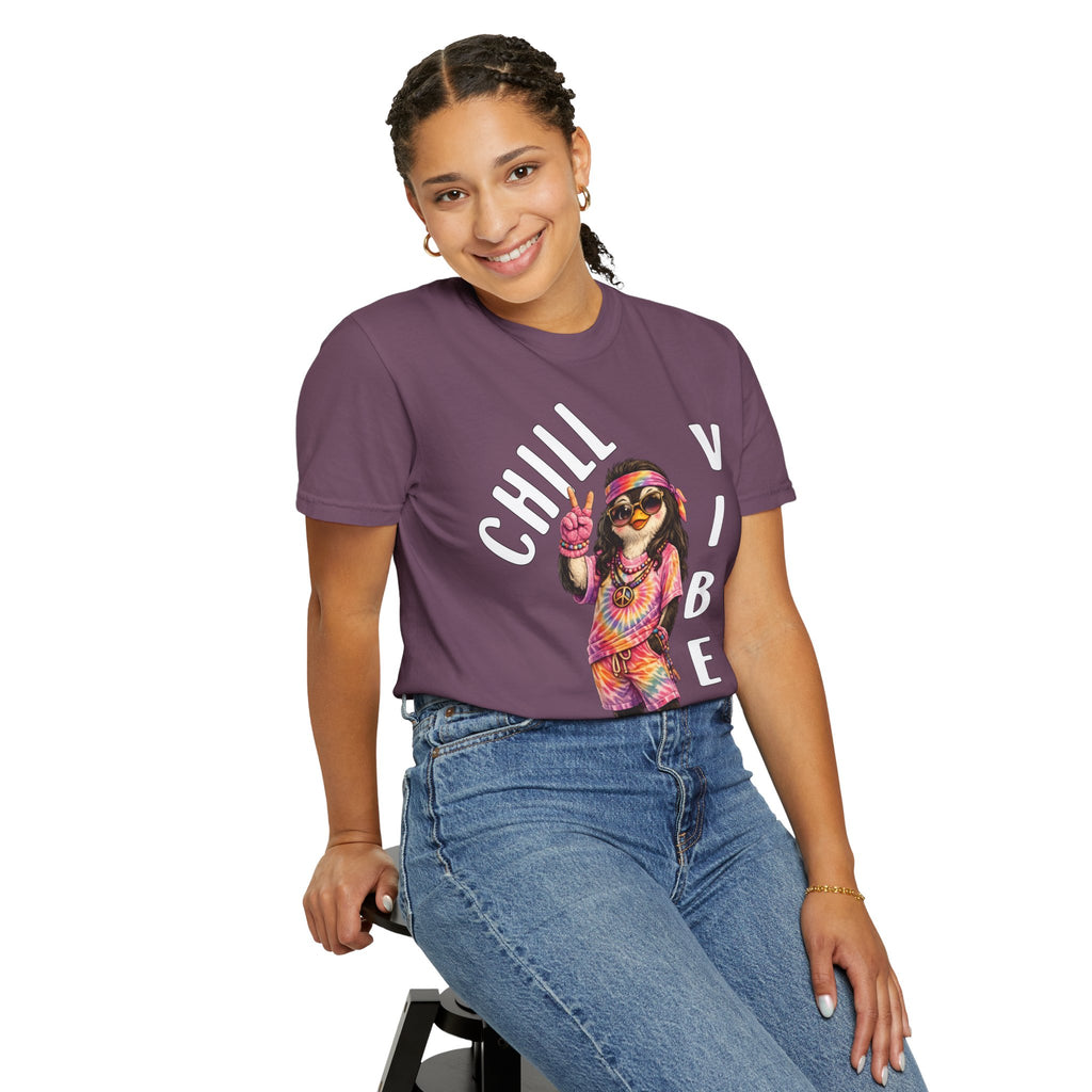 Chill Vibes Girl T-shirt - Penguin Series