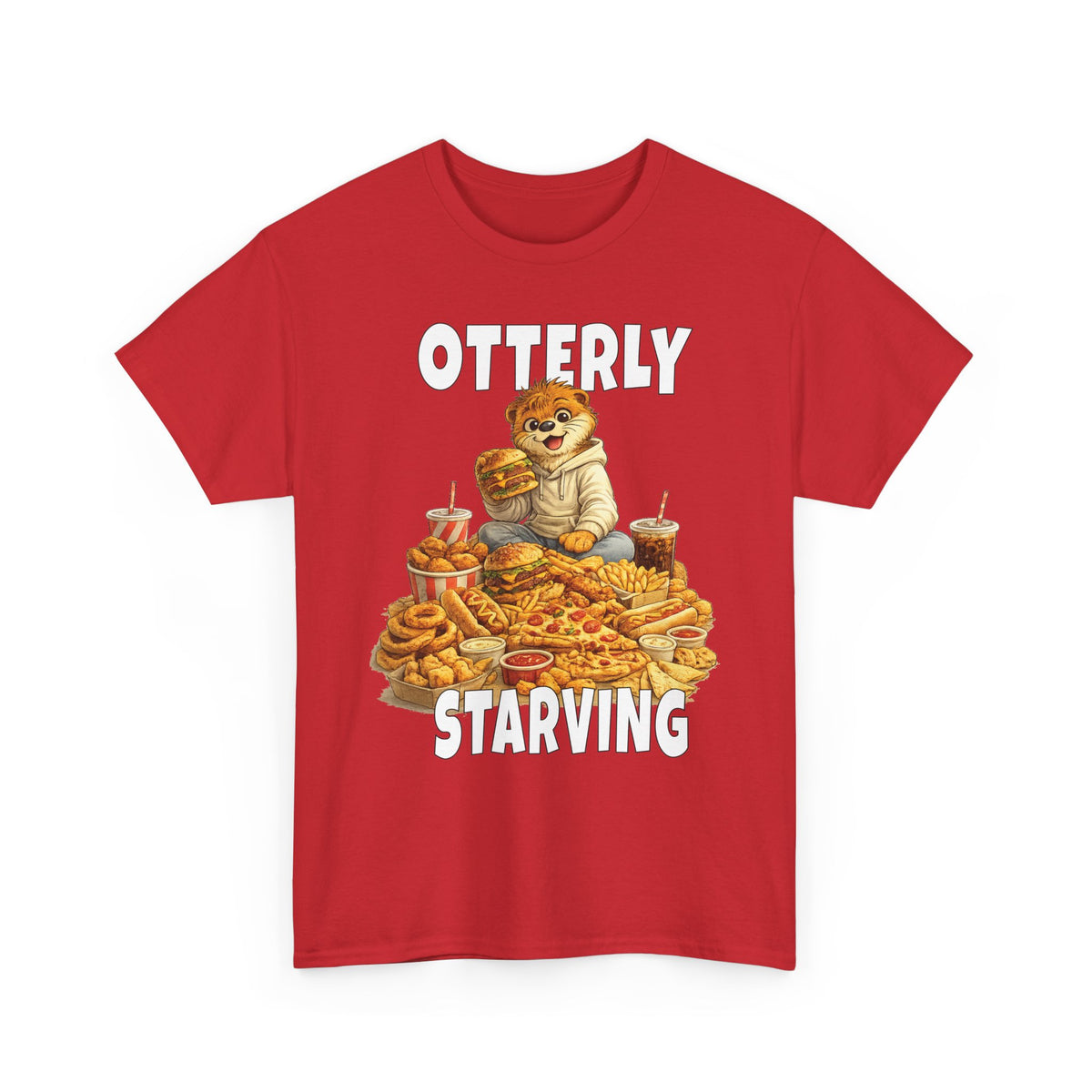 "Otterly Starving" Tee - Otter Series