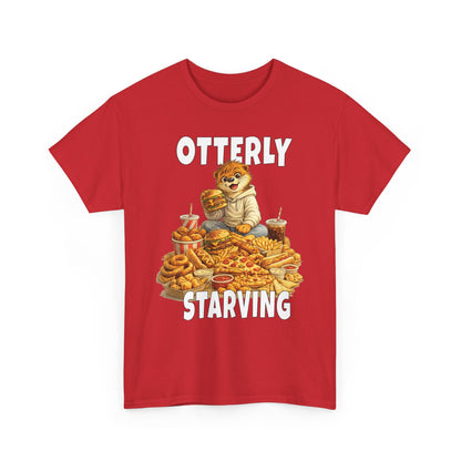 "Otterly Starving" Tee - Otter Series