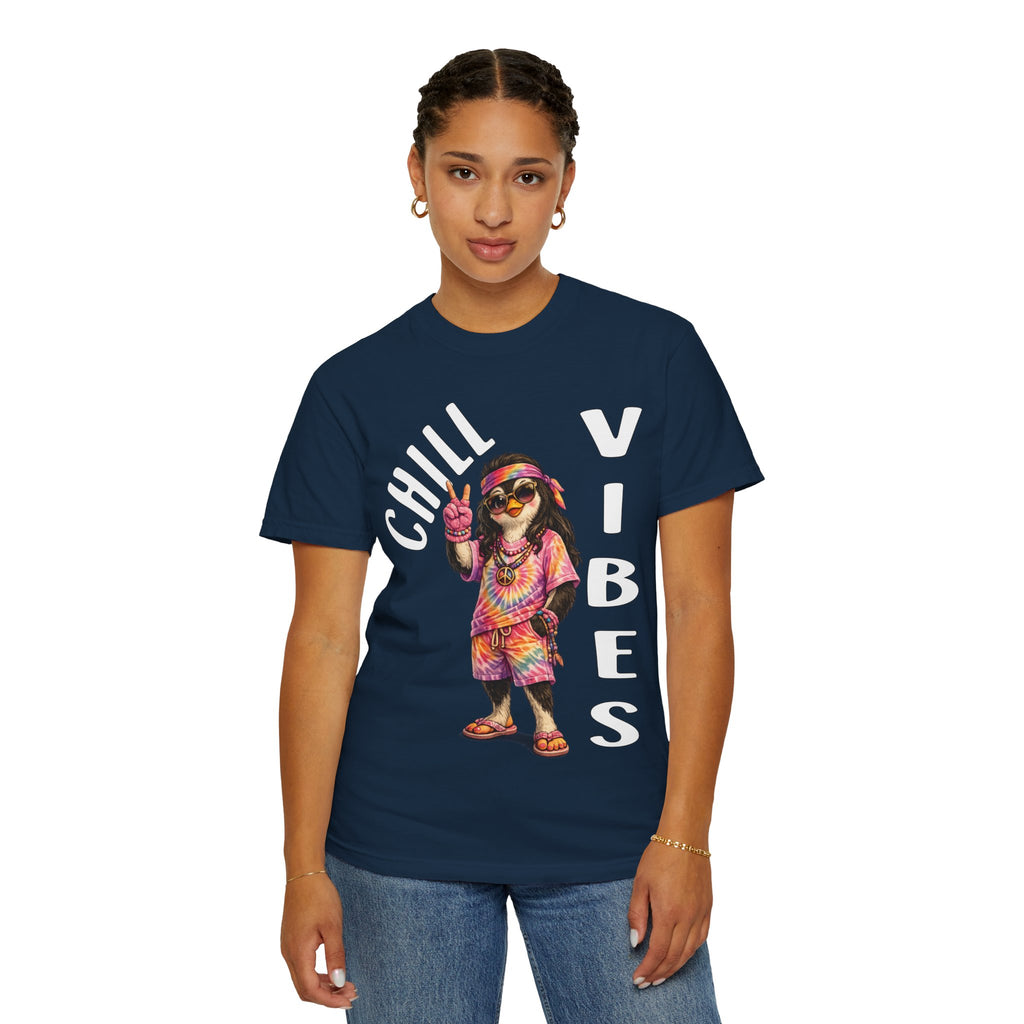Chill Vibes Girl T-shirt - Penguin Series