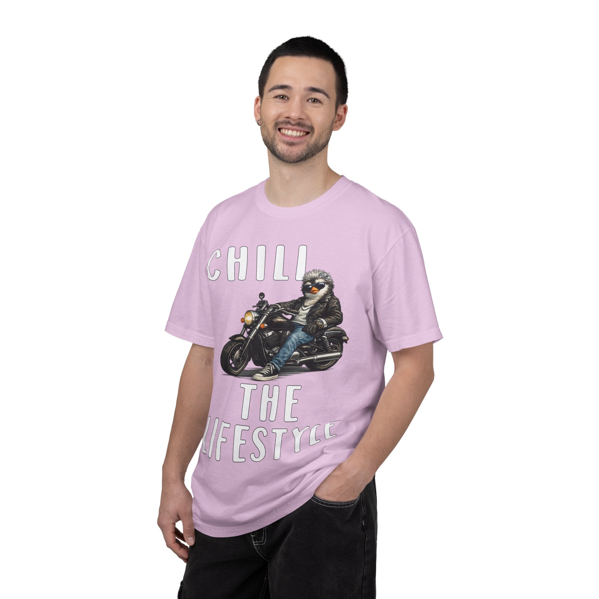 Chill The Lifestyle Grandpa T-shirt -  Penguin Series