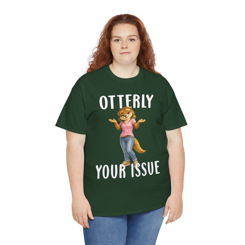"Otterly Your Issue" Girl Tee - Otter Series