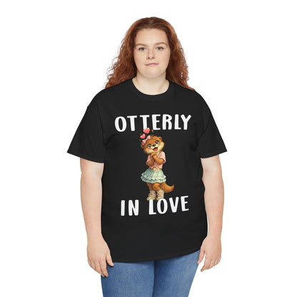 "Otterly In Love" Girl Tee - Otter Series