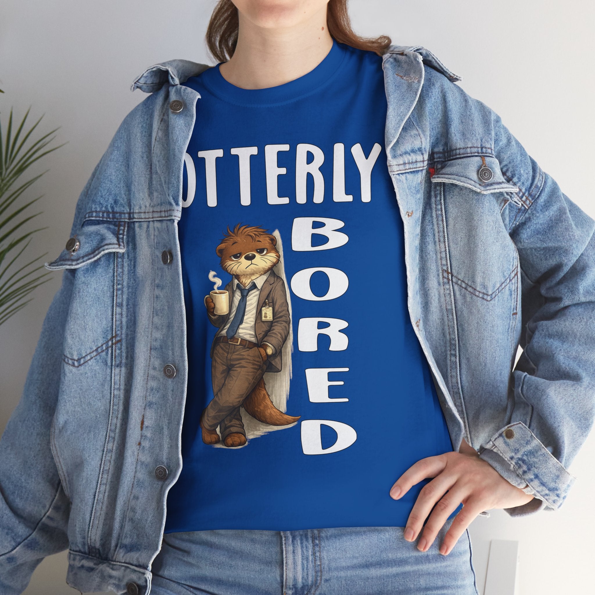 "Otterly Bored" Tee - Otter Series