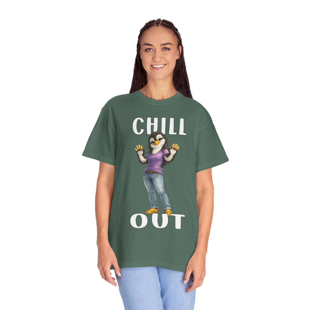 Chill Out Girl T-shirt - Penguin Series