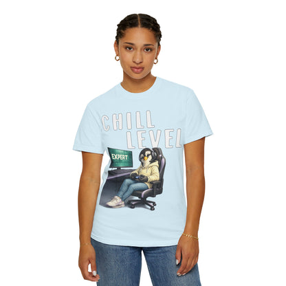 Chill Level Expert Girl T-shirt - Penguin Series