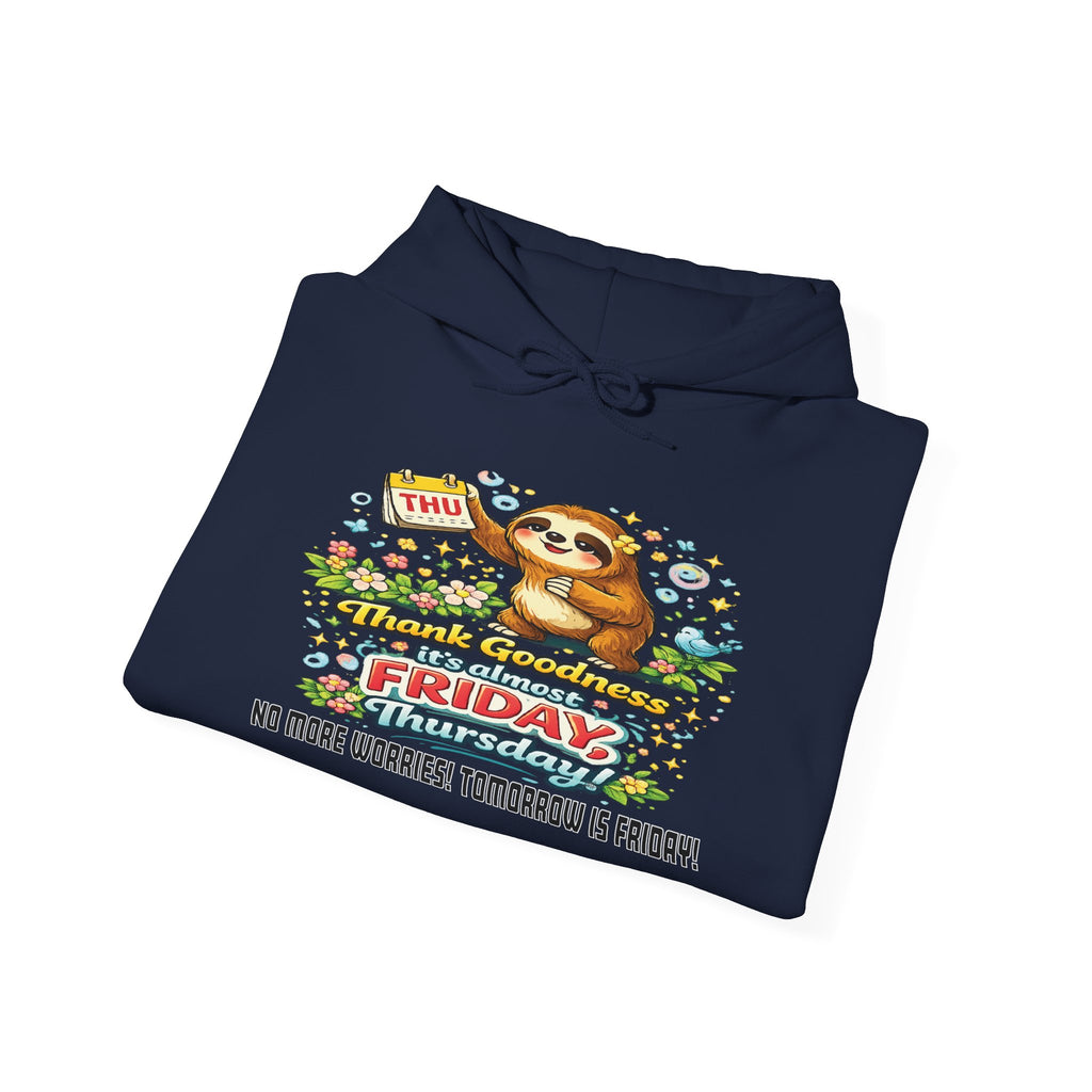 Thursday - Procrastination Sloth Series Hoodie