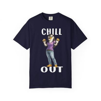Chill Out Girl T-shirt - Penguin Series